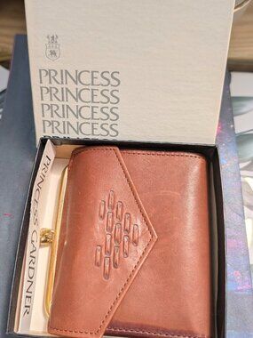 Vintage Deadstock Princess Gardner Lambskin Leather Wallet